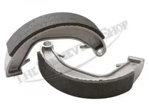 Norton Commando And Atlas Rear Brake Shoe Set Pn# 06-0828 T And 06-3417 T 4 06 0828 T 02 Norton Commando And Atlas Rear Brake Shoe Set