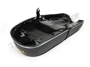 06 1766 02 Norton Ribbed Top Seat Gold Logo