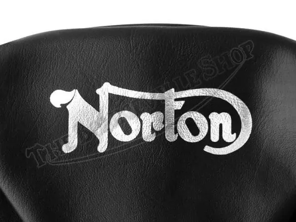 06 1766 C 60 0697 Tbs 4340 R 04 Norton 750 850 Commando Roadster Ribbed Top Seat Cover Mk2 Mk3 1969 75 With Trim And Sprags