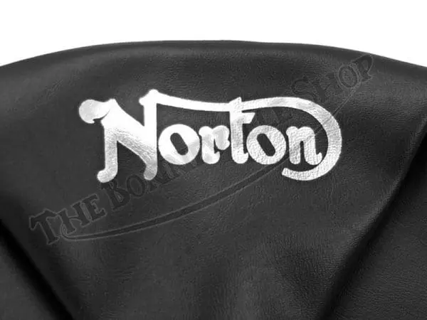 06 3183 C Dcn00960 0697 83 7131 R 04 Norton 750 Interstate Commando Ribbed Top Seat Cover
