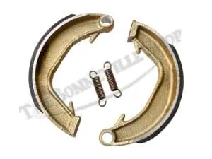 Norton Commando And Atlas Rear Brake Shoe Set Pn# 06-0828 F And 06-3417 F 5 F Norton Commando &Amp; Atlas Rear Brake Shoe Set