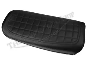 06 3677 G 04 Norton 850 Commando Interstate Seat W Gold Logo 1973 1974