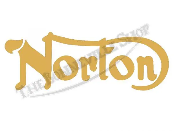 06 4880 01 Norton Gold Tank Decal Single