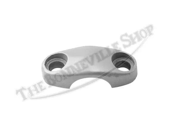 Norton Commando Handlebar Mounting Bridge Clip Silver
