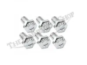 Triumph Norton Bsa Zinc Plated 1/4-Inch-28 X 1/2-Inch Uh Gsf-S Bolt (6) Pn# 14-0101 Nm26484 06-0327 06-8075 4 14 0101 02 Gsf S Zinc Triumph Norton Bsa Correct 1 4Th 28 X 1 2
