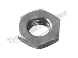 Triumph 650 Polished Stainless Swingarm Nut / Mainshaft Nut Pn# 21-0545 S 3 S Triumph Polished Stainless Swingarm Nut Mainshaft Nut
