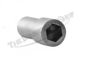 Triumph 750 T140 Tr7 Stainless Cylinder Head Stud Sleeve Socket Nut 5/16-Inch Pn# 21-2205 S 3 21 2205 S Triumph 750 T140 Tr7 Stainless Cylinder Head Stud Sleeve Socket Nut 5 16Th 02