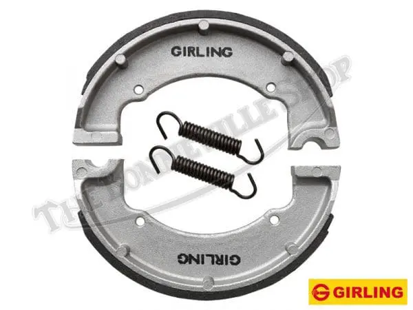 Triumph Bsa Front And Rear Brake Shoe Pair 37-0977 90-5719 01 Triumph Tiger T20 Cubs Bsa Bantam Genuine Girling Front And Rear Brake Shoes 58 67 1