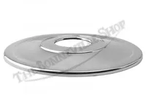Triumph T90 T100 T100C 7Inch Stainless Front Brake Hub Cap Cover Cover Pn# 37-1334 W1334 3 37 1334 02 Triumph T90 T100 7 Stainless Front Brake Hub Cap Cover Cover