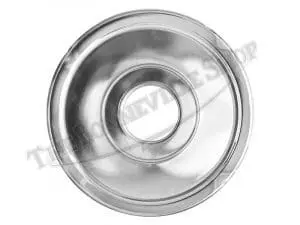 Triumph T90 T100 T100C 7Inch Stainless Front Brake Hub Cap Cover Cover Pn# 37-1334 W1334 5 37 1334 04 Triumph T90 T100 7 Stainless Front Brake Hub Cap Cover Cover