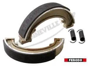 F F Triumph Pre Unit And Unit And Ferodo Rear Brake Shoe Pair