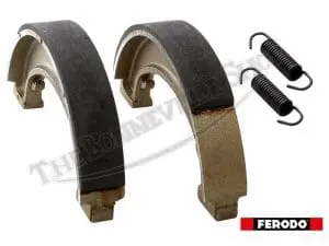 F F Triumph Pre Unit And Unit And Ferodo Rear Brake Shoe Pair