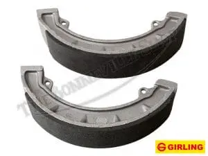 Triumph Bsa 500 650 '68-On Twins Genuine Girling Front Brake Shoe Pair Pn# 37-1996 G 4 37 1996 G 02 Triumph Bsa 500650 68 On Twins Girling Brand Front Brake Shoes 1