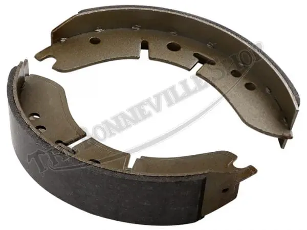 37 3713 01 Triumph Bsa 1971 73 Oil In Frame Conical Hub Front Brake Shoes Uk Made 2