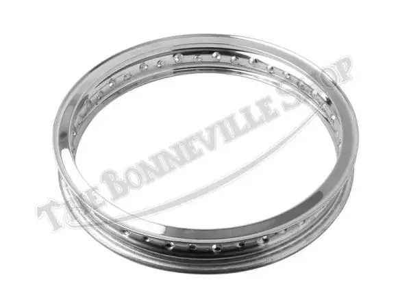 A Triumph Bsa Twins Rear Conical Hub Shouldered Valanced Alloy Rear Wheel Rim Excel