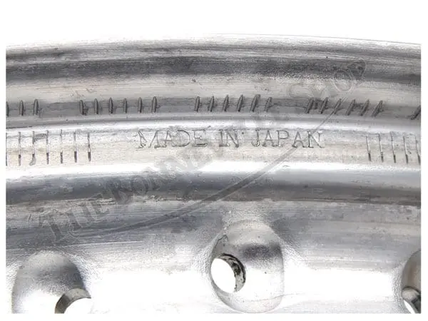 A Triumph Bsa Twins Rear Conical Hub Shouldered Valanced Alloy Rear Wheel Rim Excel