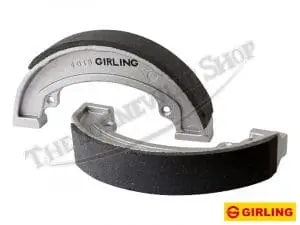37 3925 G 37 3926 02 Triumph Bsa Oil In Frame Girling Branded Conical Hub Rear Brake Shoes