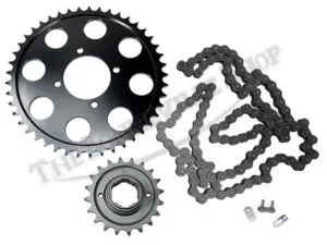 Triumph 750 T140 Tr7 5 Speed Final Drive Chain 120 Link/Sprocket Set Pn# Tbs-0130 3 37 7072 A 01 T140 Sprocket