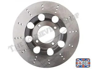 37 7175L 02 Triumph T140 Tr7 T150 T160 Lightened Disc Brake Rotor 1