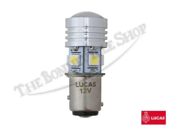 Led G Triumph Norton Bsa Genuine Lucas Led Stop Tail Bulb V Dual Polarity