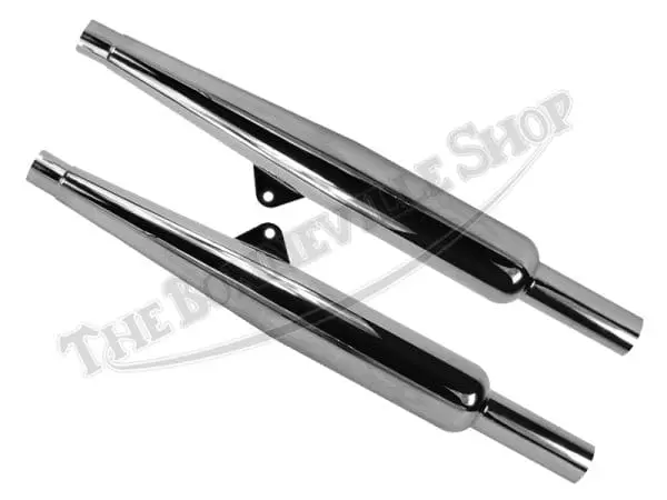 Rg Bsa Rocket Goldstar Silencer Pair