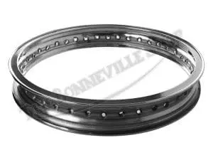 Bsa A50 A65 Etc Excel Shouldered Alloy Rear Wheel Rim Wm3 X 18-Inch 40 Spoke Qd Pn# 42-6371 A 3 A Bsa A A Jones Brand Alloy Rear Wheel Rim