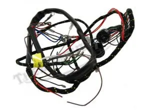 Triumph 350 500 650 Genuine Lucas Cloth Wiring Harness (1) 1963-64 Pn# 54930000 G 3 54930000 02 Genuine Lucas Wiring Harness Triumph 1963 64