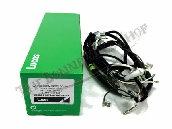 1968 Bsa Main Wiring Harness 54953385 19-947