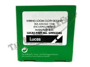 Genuine Lucas Main Wiring Harness Bsa A50 A65 Twins 1968 Pn# 54953385 G 19-947 G 3 Bsa A Harness