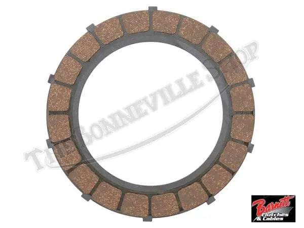 Triumph Tr25W T25T Singles Bsa C15 B25 B40 B44 B50 1959-73 Friction Clutch Plate(S) Pn# 57-2726 B 1 57 2726B 01 Bsa C15 B25 B40 B44 B50 Friction Clutch Plate 1959 1970 1