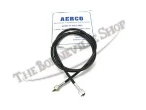 Triumph 250 350 500 Speedometer Speedo Cable 5' 3-Inch Aerco Pn# 60-0692 E 3 E Triumph U K Speedometer Speedo Cable Foot Inches