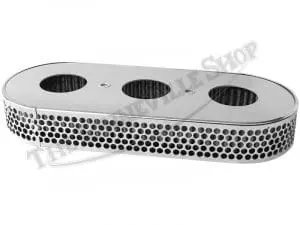 Triumph T150 T150V Trident Triples Air Cleaner Assembly Uk Made Pn# 60-2567 3 60 2567 01 Triumph T150 T150V Trident Triples Air Cleaner Assembly Uk Made