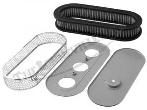 Triumph T150 T150V Trident Triples Air Cleaner Assembly Uk Made Pn# 60-2567 4 60 2567 03 Triumph T150 T150V Trident Triples Air Cleaner Assembly Uk Made