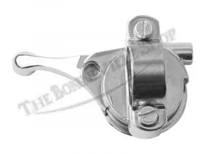 Triumph Bsa Norton Chrome Magneto / Choke / Air Lever 7/8-Inch (Rh) Ball End Pn# 60-3567B 5 B Triumph Bsa Norton Chrome Magneto Choke Air Lever Rh Ball End