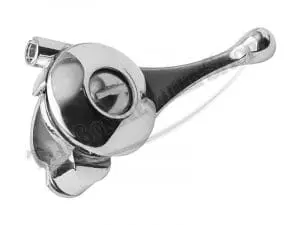 Triumph Bsa Norton Chrome Magneto / Choke / Air Lever 7/8-Inch (Rh) Ball End Pn# 60-3567B 4 B Triumph Bsa Norton Chrome Magneto Choke Air Lever Rh Ball End