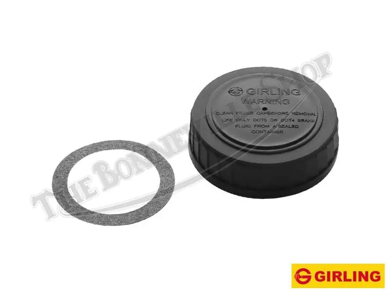 Triumph 750 Tr7 T140 ('73-82) T150 T160 Triples ('73-75) Norton Commando Mk3 Genuine Girling Master Cylinder Reservoir Cap (1) Pn# 60-4365G 06-5740 1 Norton Triumph Master Cylinder Reservoir Cap 60-4365 06-5740 Triumph Norton Genuine Girling Master Cylinder Reservoir Cap