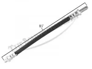 Triumph 750 140 Bonneville Tr7 Tiger 9-Inch Rear Brake Hose 1976 On Pn# 60-4617 5 60 4617 03 Triumph 750 140 Bonneville Tr7 Tiger 9 Rear Brake Hose 1976 On