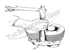 Uk Triumph Tappet Guide Block Punch Service Tool Twins