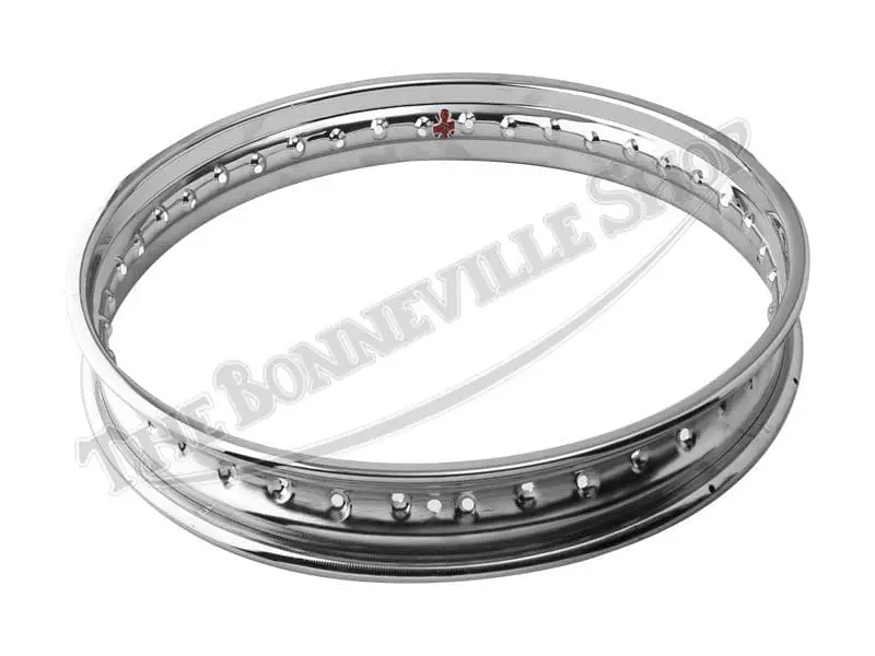 Bsa A50 A65 Wm2 X 19-Inch British Chrome Rear Wheel Rim 1965-66 Cwc Uk Made Pn# 65-6306 C 67-6005 C 2 65 6306 C 02 Bsa A50 A65 Wm2 X 19 British Chrome Rear Wheel Rim 1965 66 Cwc 1