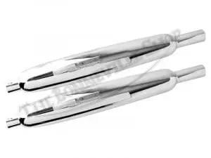 Bsa Silencer Set A50 500 A65 650 1962-1970 (2) Pn# 68-2732 68-2733 3 68 2732 03 Bsa A50 A65 Silencers Mufflers Thunderbolt Lightning Royal Star