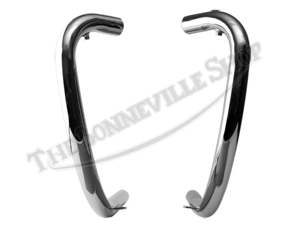 BSA A50 A65 Lightning Wasp Thunderbolt UK Exhaust Pipe Set (2) PN# 68-2789 68-2791