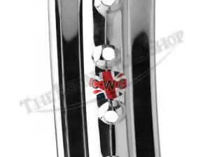 Bsa 500 650 Cwc British Chrome Front Wheel Rim Wm2 X 19-Inch Pn# 68-5556 Uk 67-5543 3 68 5556 02 Bsa 500 650 Cwc British Chrome Front Wheel Rim Wm2 X 19