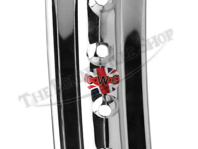 Bsa 500 650 Cwc British Chrome Front Wheel Rim Wm2 X 19-Inch Pn# 68-5556 Uk 67-5543 2 68 5556 02 Bsa 500 650 Cwc British Chrome Front Wheel Rim Wm2 X 19