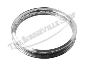 A Bsa Excel Shouldered Alloy Front Wheel Rim Wm X