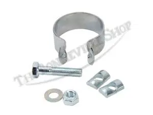 Triumph 120 Bonneville And Tr6 Tiger Trophy 1-5/8 Inch Silencer Clamp(S) Uk Made Pn# 70-2271 E 4 E Triumph Exhaust Clamp Single