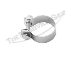 Triumph 120 Bonneville And Tr6 Tiger Trophy 1-5/8 Inch Silencer Clamp(S) Uk Made With Hardware Pn# 70-2271 Vwh 4 Vwh Triumph Bonneville And Tr Tiger Trophy Silencer Clamp Uk Made With Hardware