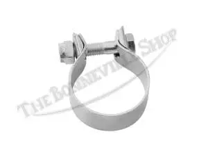 Triumph 120 Bonneville And Tr6 Tiger Trophy 1-5/8 Inch Silencer Clamp(S) Uk Made With Hardware Pn# 70-2271 Vwh 5 Vwh Triumph Bonneville And Tr Tiger Trophy Silencer Clamp Uk Made With Hardware