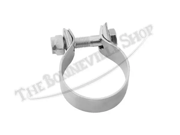 VWH Triumph Bonneville and TR Tiger Trophy Silencer Clamp UK Made with Hardware