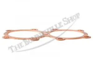 Triumph 650 T120 Tr6 9-Stud Extra Thick Headgasket .080-Inch Pn# 70-4547 / 080 3 70 4547 080 02 Triumph 650 T120 Tr6 9 Stud Extra Thick Headgasket