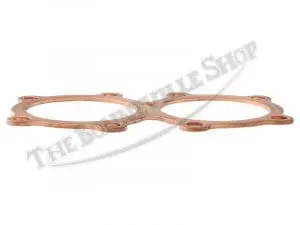 Triumph 650 T120 Tr6 9-Stud Extra Thick Headgasket .120-Inch Pn# 70-4547 / 120 3 70 4547 120 02 Triumph 650 T120 Tr6 9 Stud Extra Thick Headgasket 120